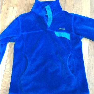 Patagonia Re-tool Snap-T Soft Blue Pullover